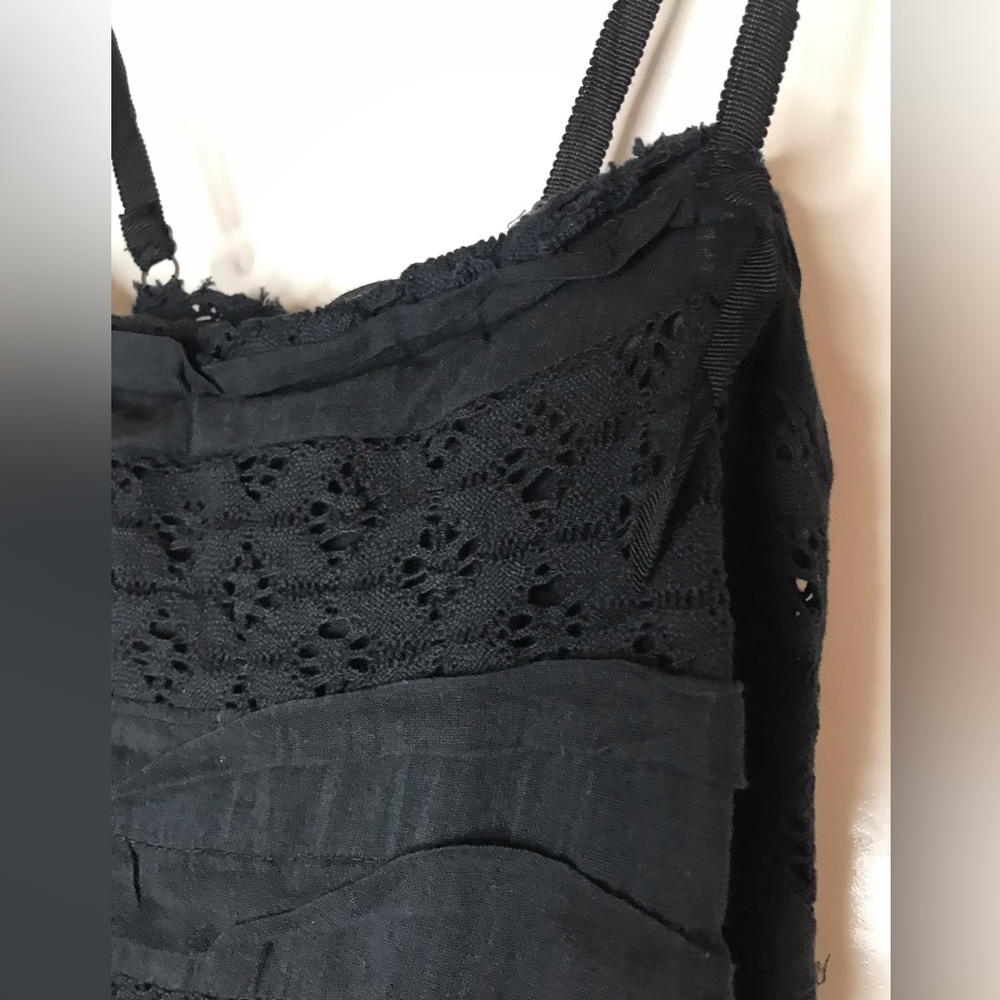 NWT Free People black Shailee dress XL - Picture 10 of 13